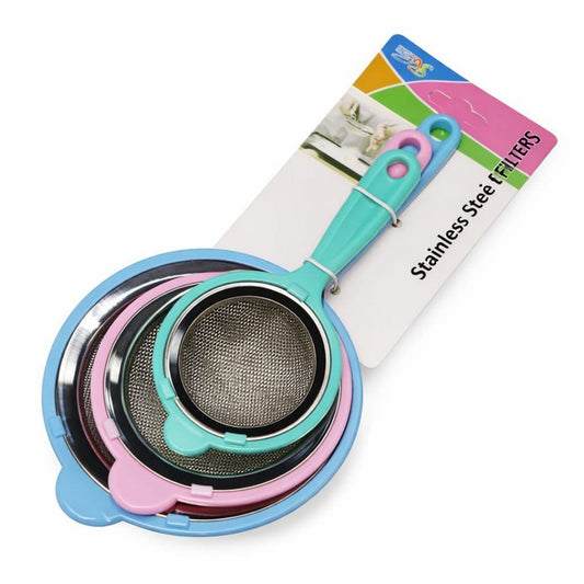 SET COLADOR DE MALLA 3PCS  COLOR