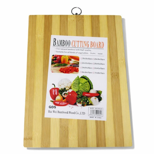 TAPLA PICAR BAMBU PEQ 24*34