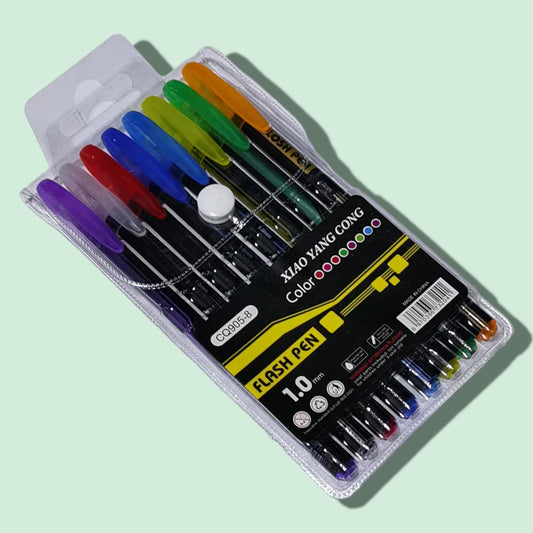 LAPICERO GEL 8 COLOR CQ905-8