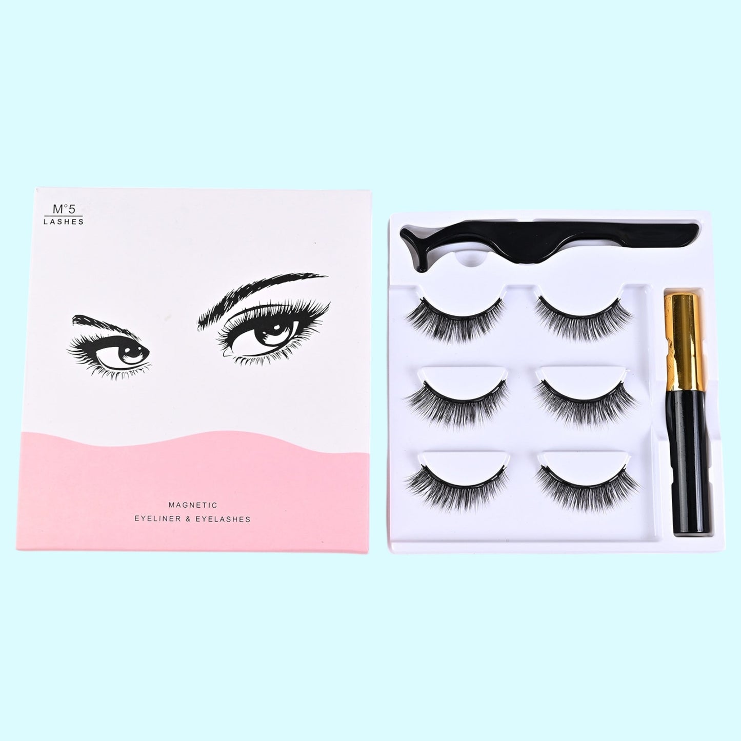 SET PESTANA IMAN CAJA BLANCA