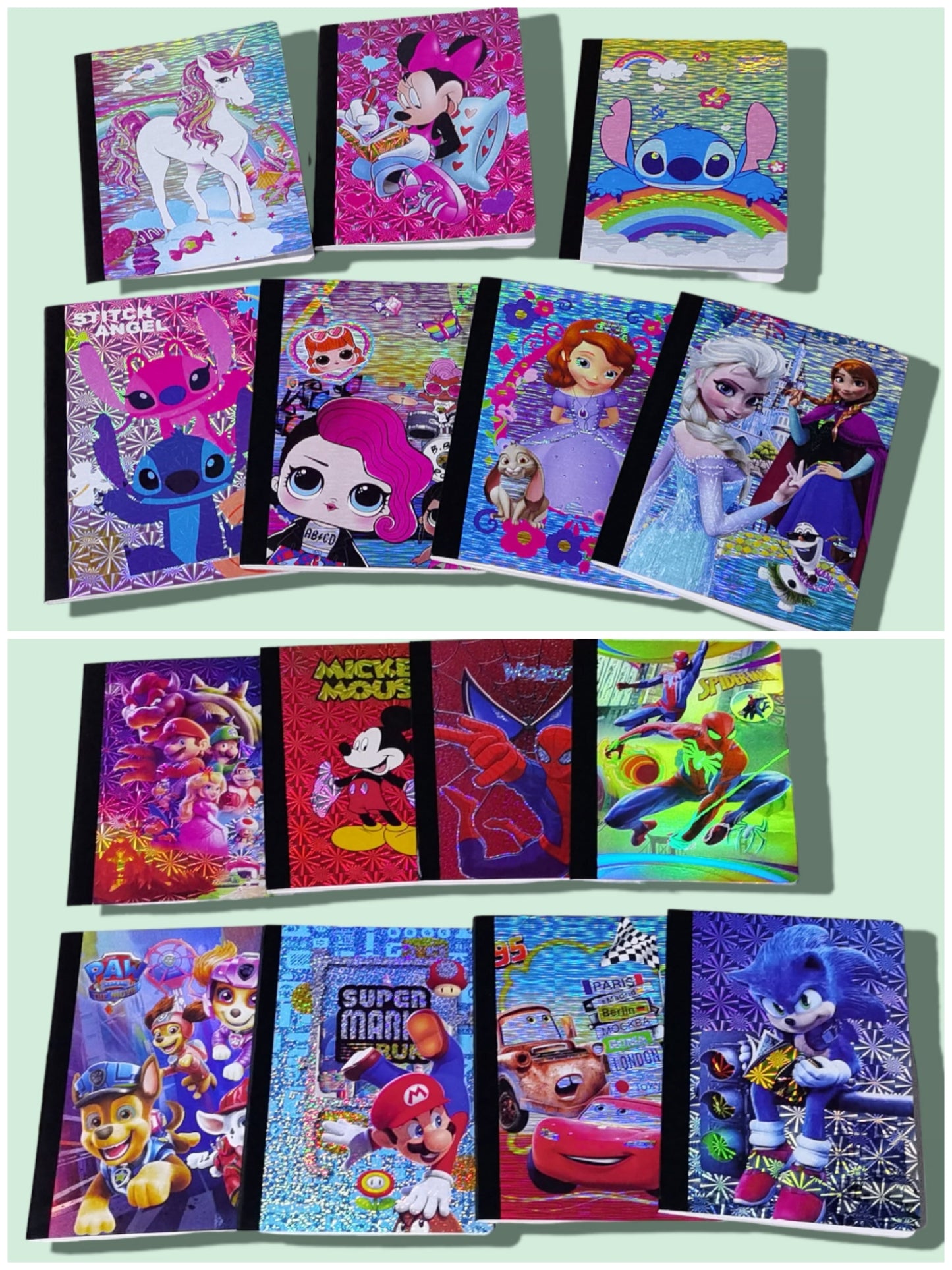 CUADERNO COSIDO  A5 50 HOJA B