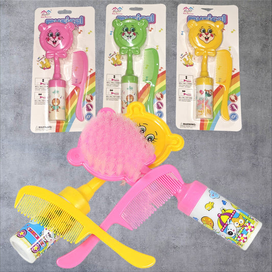 SET CEPILLO PARA BEBE 2PCS GATO 0215
