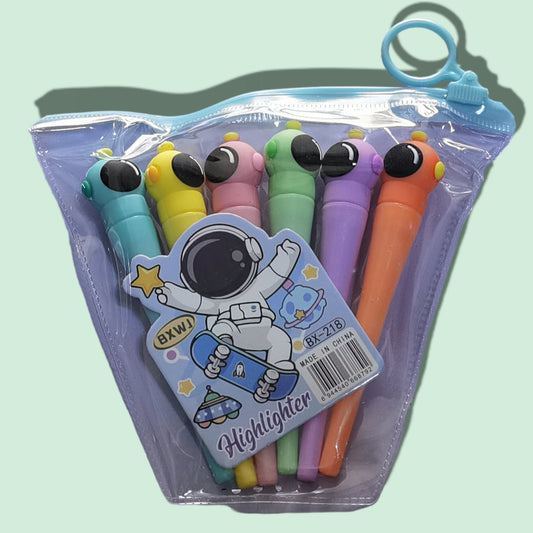 RESALTADOR 6PCS INFANTIL BX-218