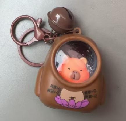 LLAVERO LUZ CAPIBARA