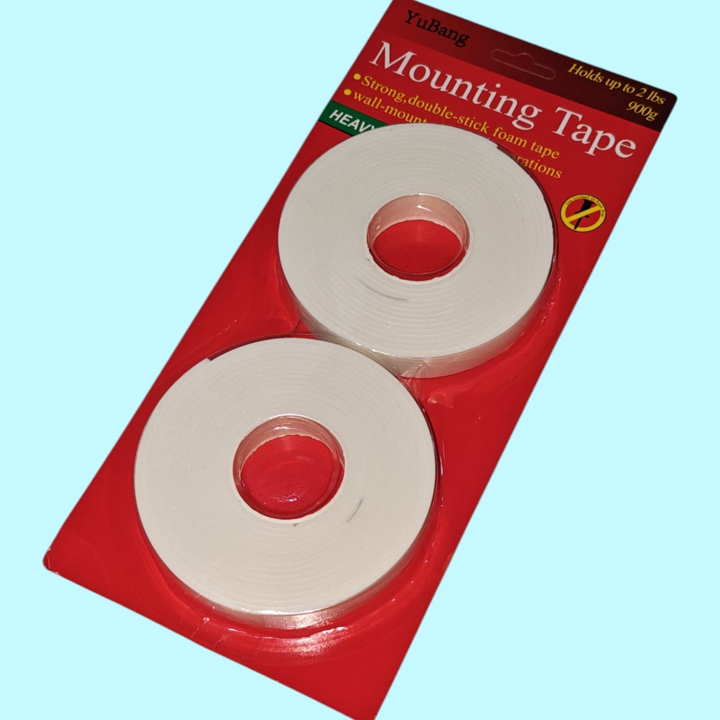 CINTA DOBLE CARA 5M 2PCS P10012