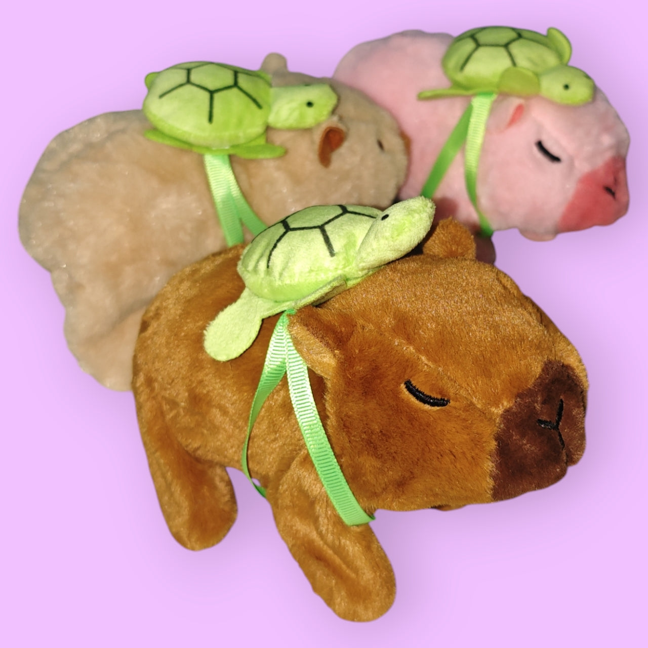 PELUCHE CAPIBARA CAMINA BATERIA