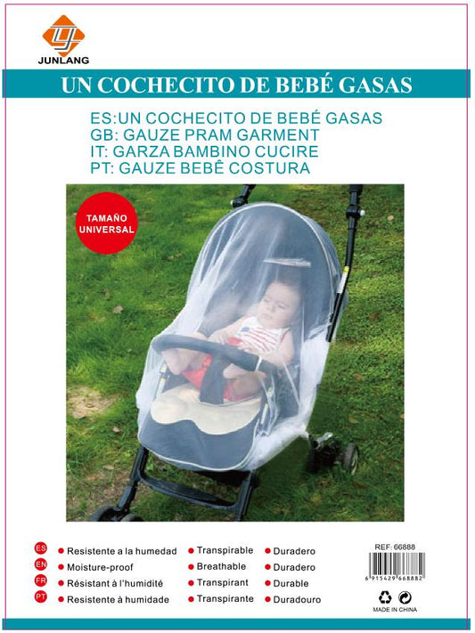MOSQUITERO PARA COCHE BEBE 140*150