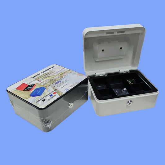 CAJA DE DINERO METAL 20*16*9CM