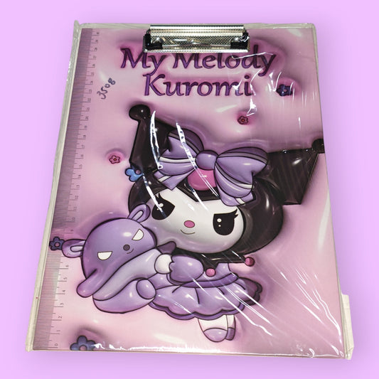 TABLA CON PRENSA A4 PERSONAJE