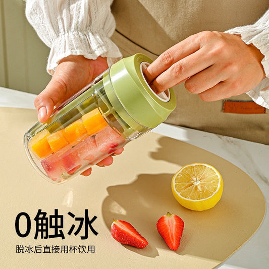 VASO CON MOLDE DE HIELO