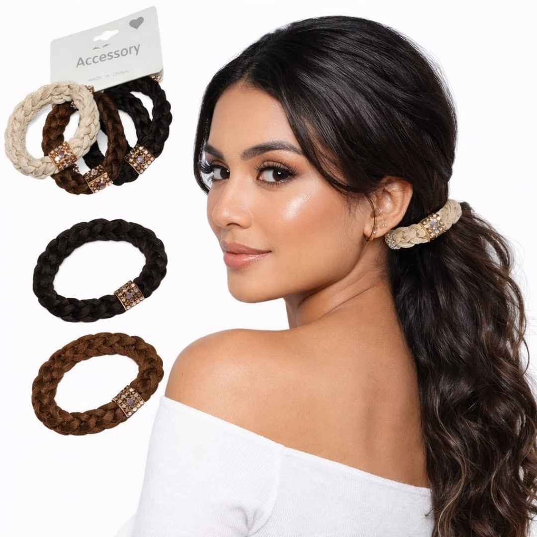 LIGAS PARA CABELLO TRENZA
