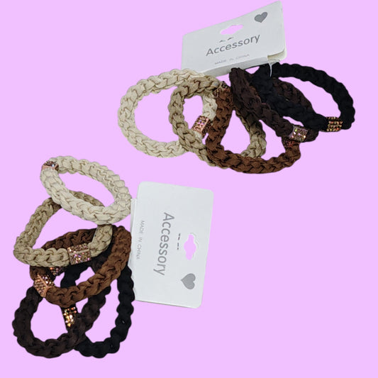 LIGAS PARA CABELLO TRENZA