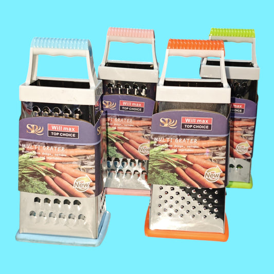 RALLADOR 4 CORTES 8PULG