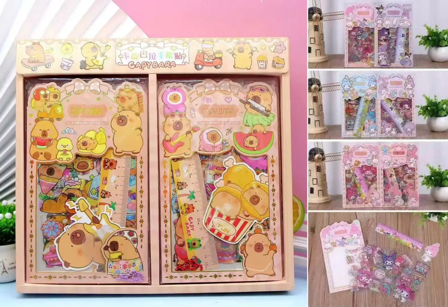 SET STICKER PERSONAJE SZ-52