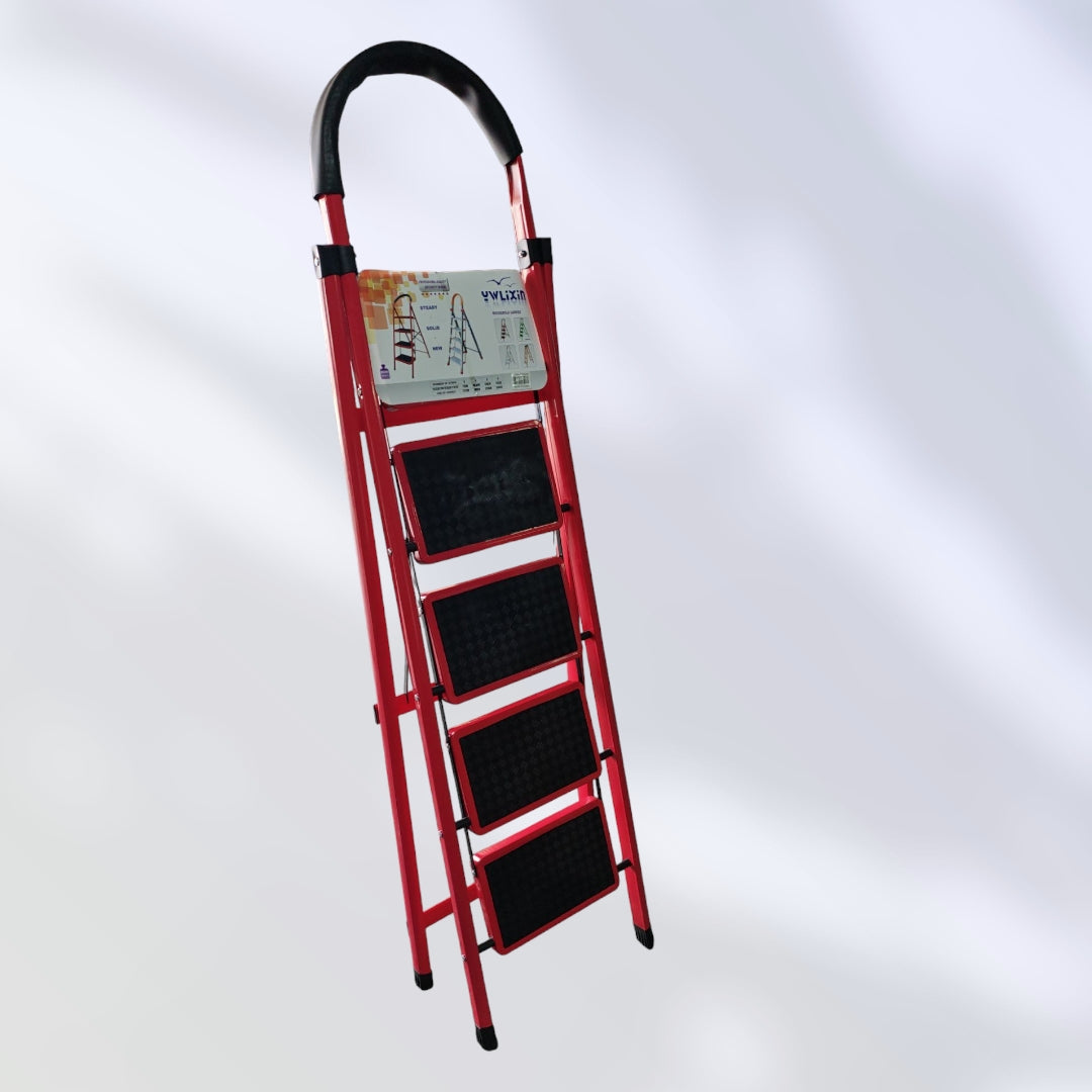 ESCALERA ROJO 5 PELDANO  320-5