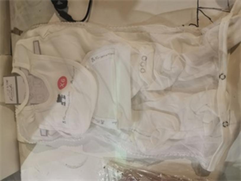ropa de bebe de algodon (6 piezas)