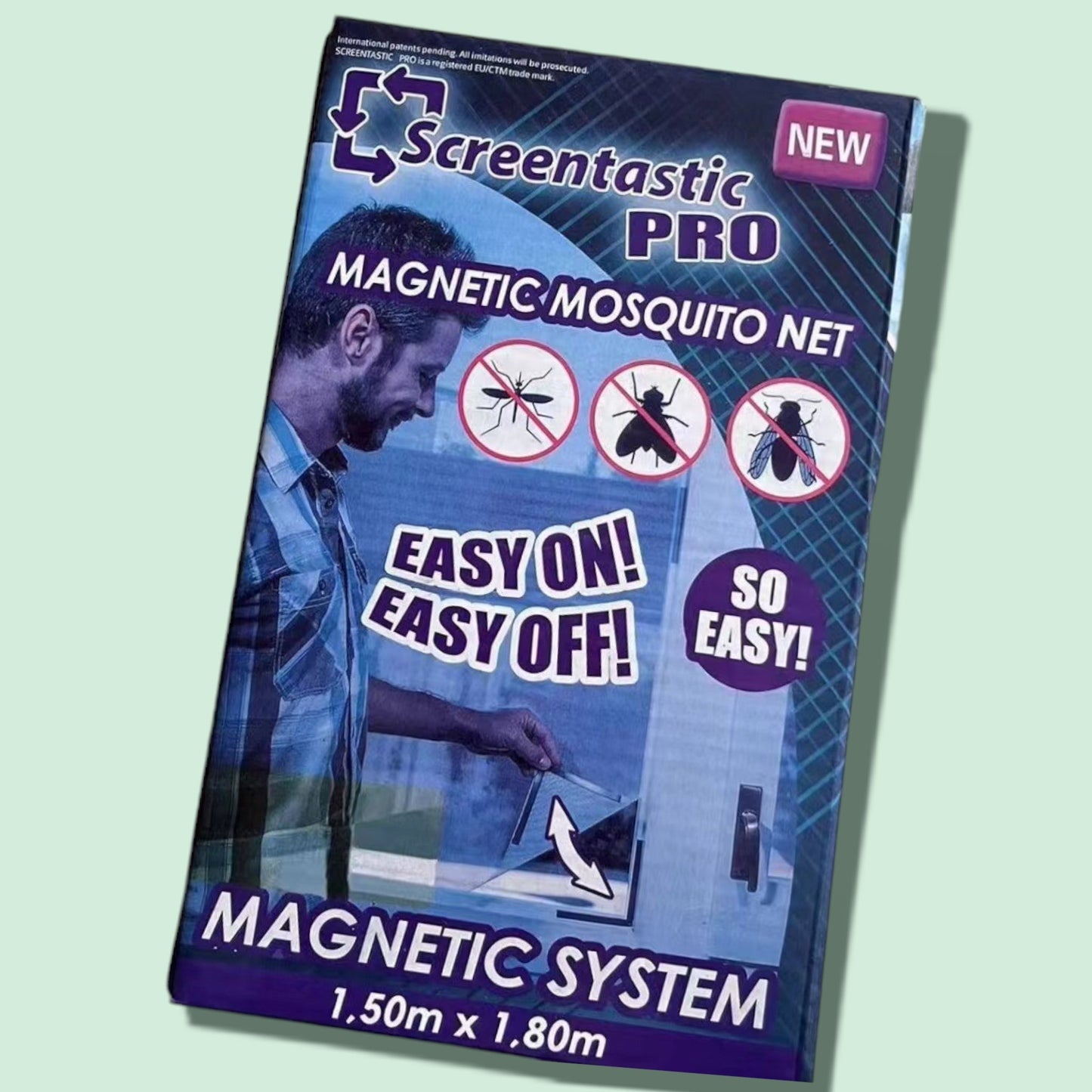 CORTINA MALLA ANTI MOSQUITO 1.5*1.8M