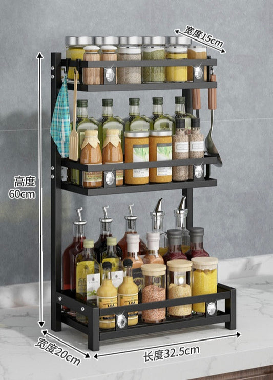 ESTANTE PARA COCINA METAL 3 NIVER B