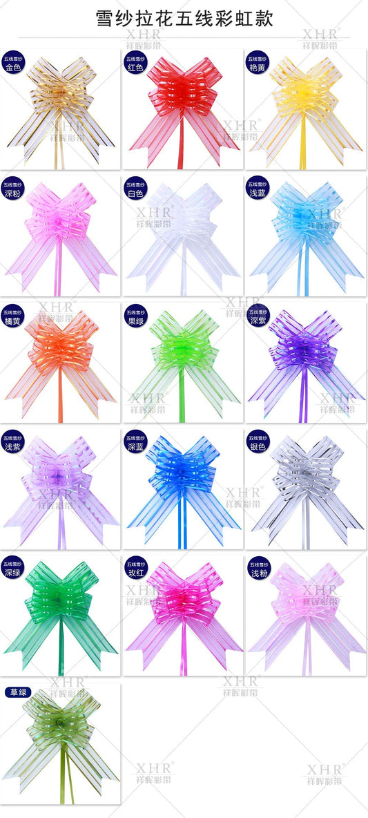 LAZO 30CM COLOR 10PCS BOLSA B