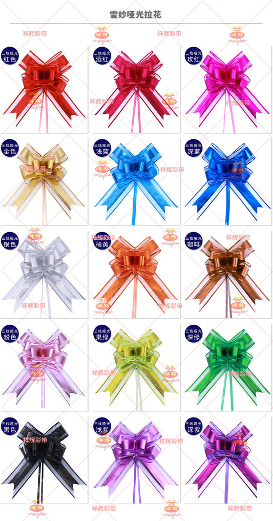 LAZO 30CM COLOR 10PCS BOLSA MATE