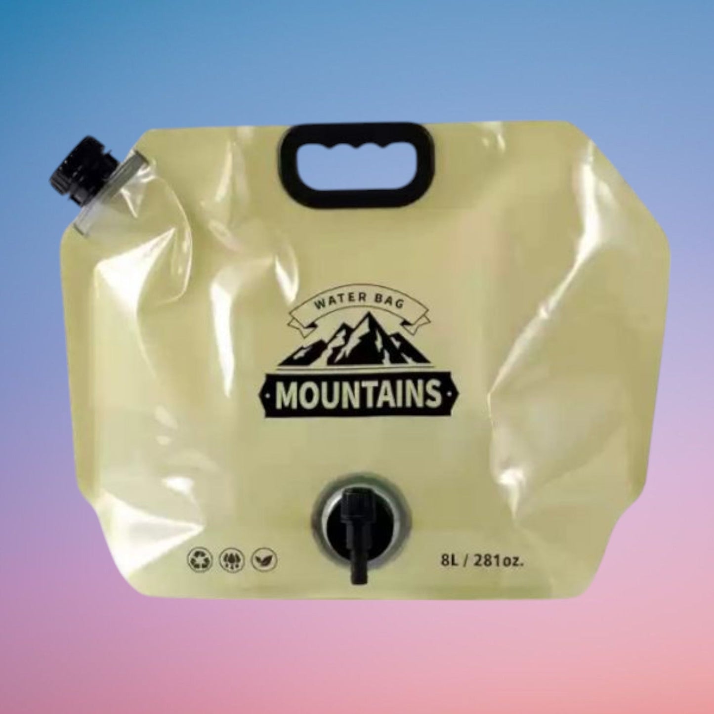 BOLSA AGUA PLEGABLE 8L