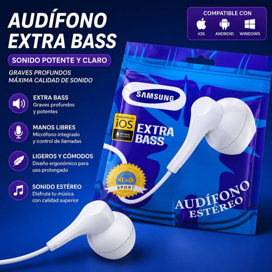 AUDIFONO CABLE SAMSUN T-180