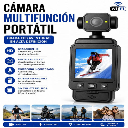CAMARA DEPORTIVA CON PANTALLA  DV01