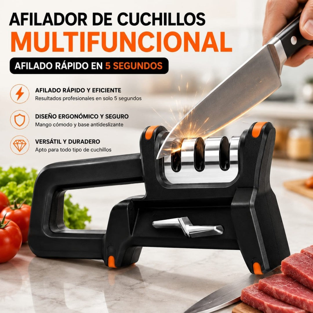 AFILADOR DE CUCHILLOS MULTIFUNCIONAL