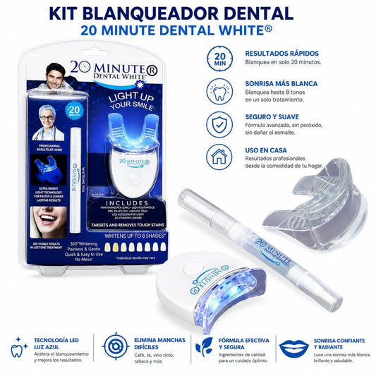 BLANQUEADOR DENTAL LED