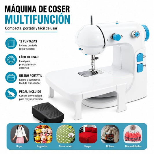 MAQUINA COSER ELECTRONICA C\TABLA