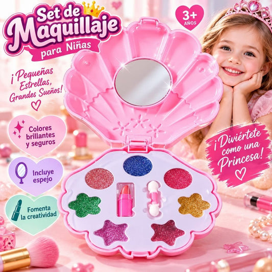 SET MAQUILLAJE JUGUETE CONCHA 2110-4