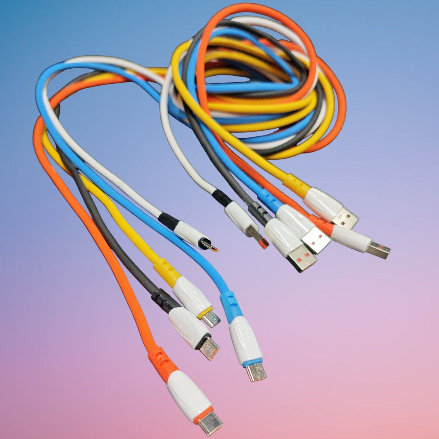 CABLE CELULAR SILICONA 2M TYPE-C