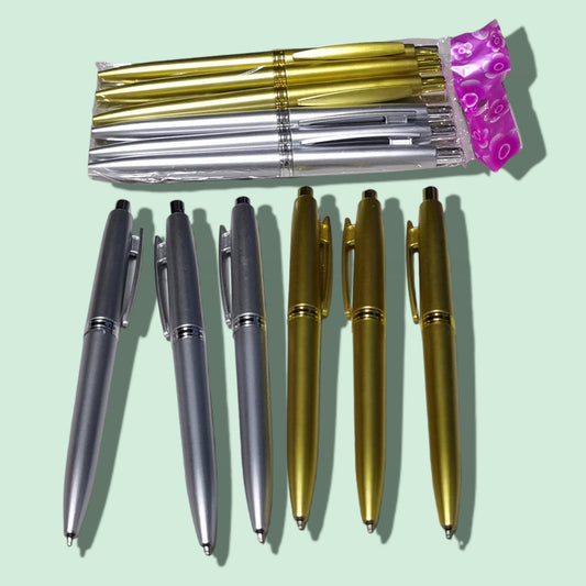 BOLIGRAFO 6PCS BOLSA DORADO