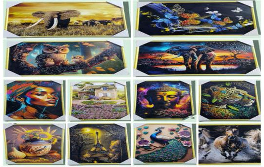 CUADROS DIAMANTE 50*70