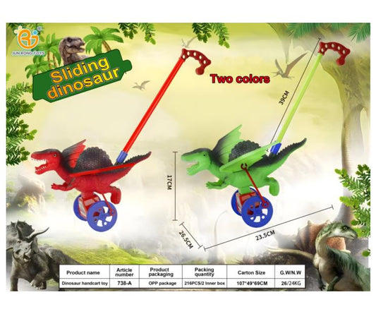 DINOSAURIO EMPUJE 738-A