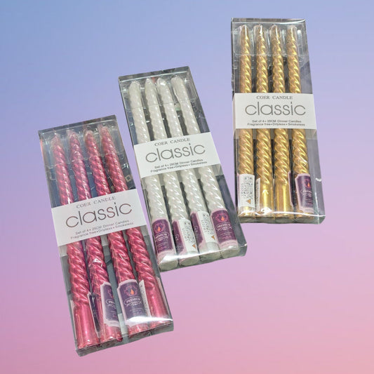 SET CANDELA CLASSIC 4PCS LW2025-4B