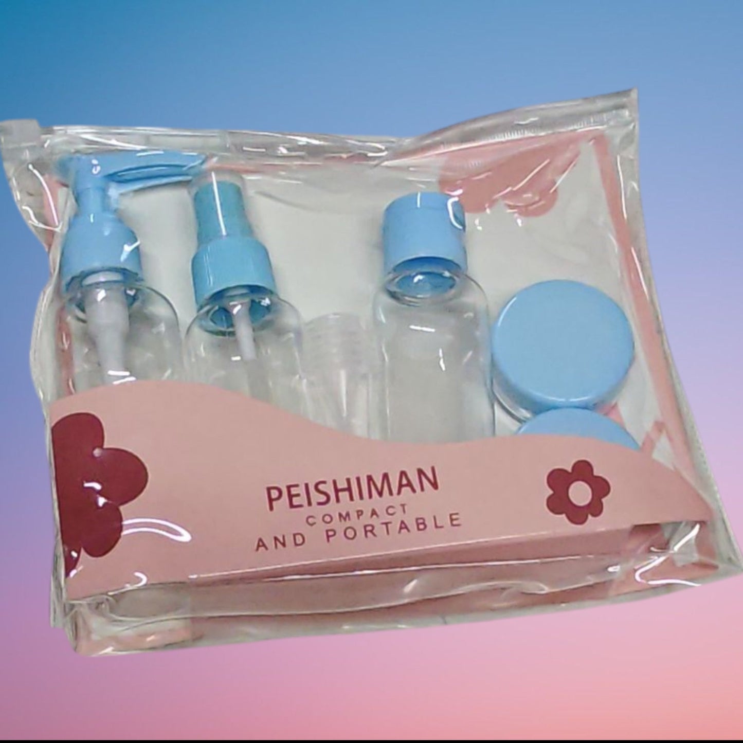 SET DE BOTELLA PARA VIAJE 5PCS 503