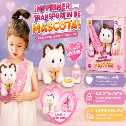 GATO JUGUETE C/BOLSO 933-91E