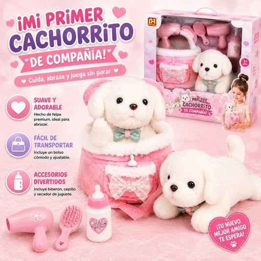 PERRO JUGUETE C/BOLSO 933-142E