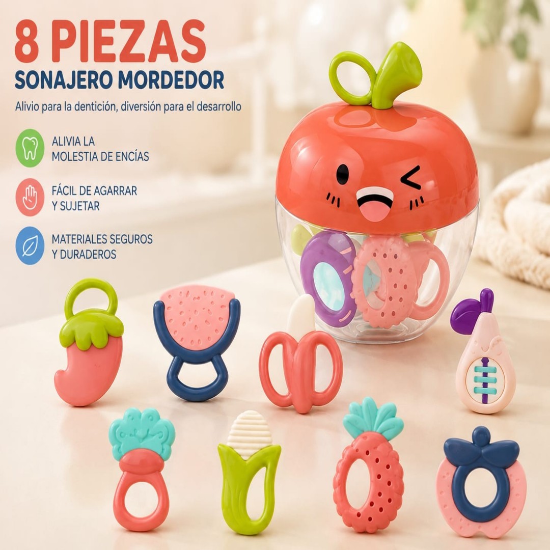 JUGUETE SACA DIENTE 8PCS BA908S