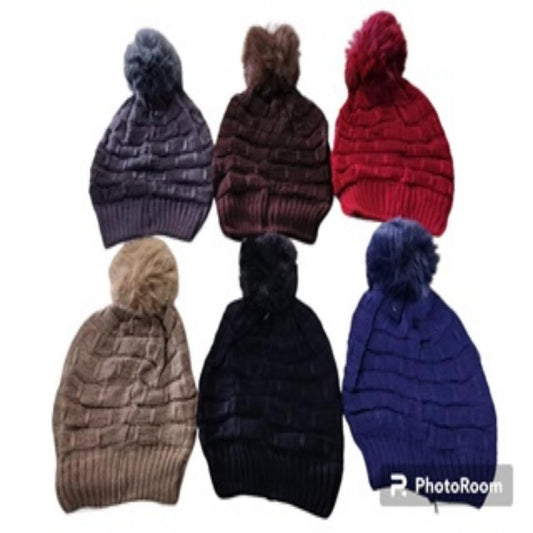Gorro con pompon