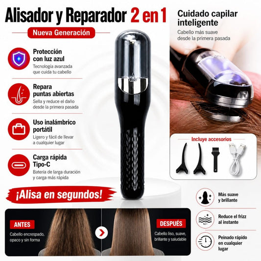 MINI PLANCHA ALISADORA PORTATIL
