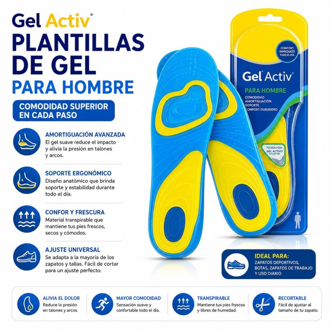 PLANTILLA GEL HOMBRE B