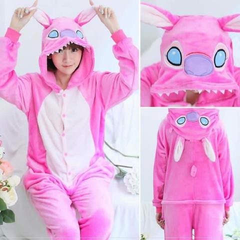 PIJAMA STITCH ROSADO B
