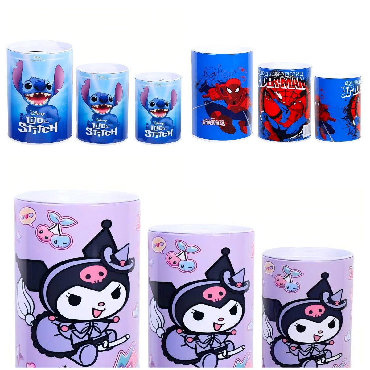 SET ALCANCIA 3PCS PERSONAJE