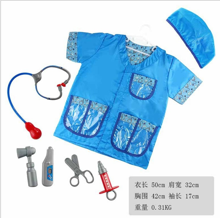 TRAJE DOCTOR MASCOTA KN8017