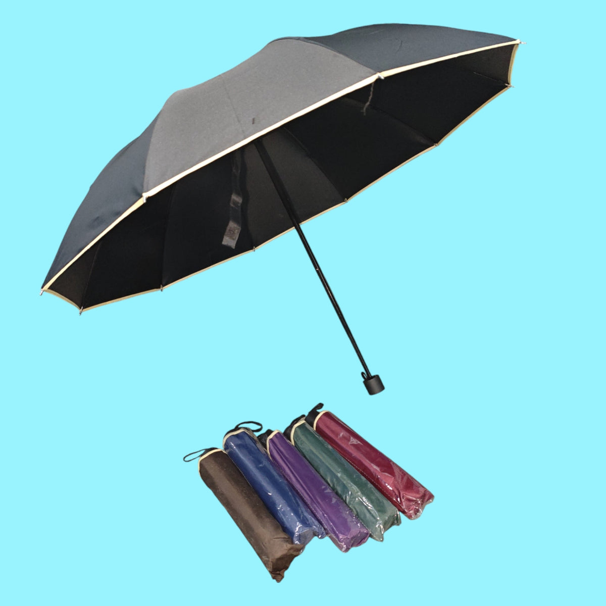 SOMBRILLA PLEGABLE 60CM 3