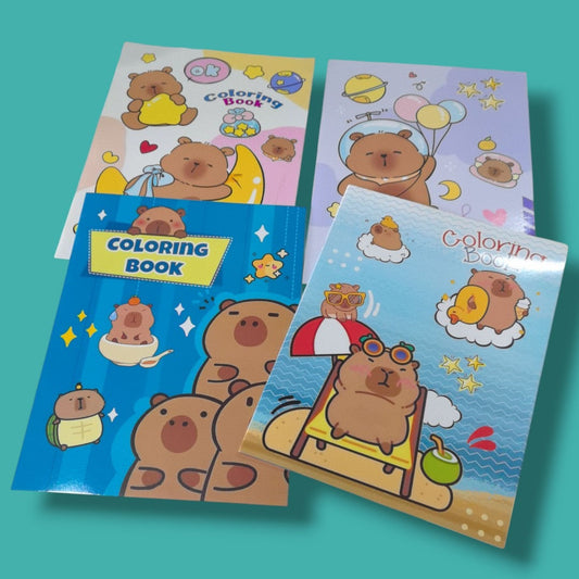 LIBRO COLOREAR CAPIBARA