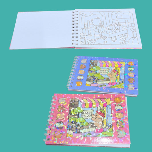 LIBRO COLOREAR RESORTE