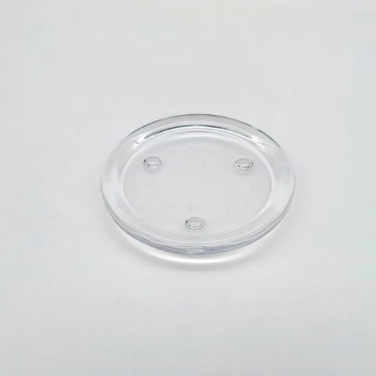 CANDELABRO VIDRIO PLATO